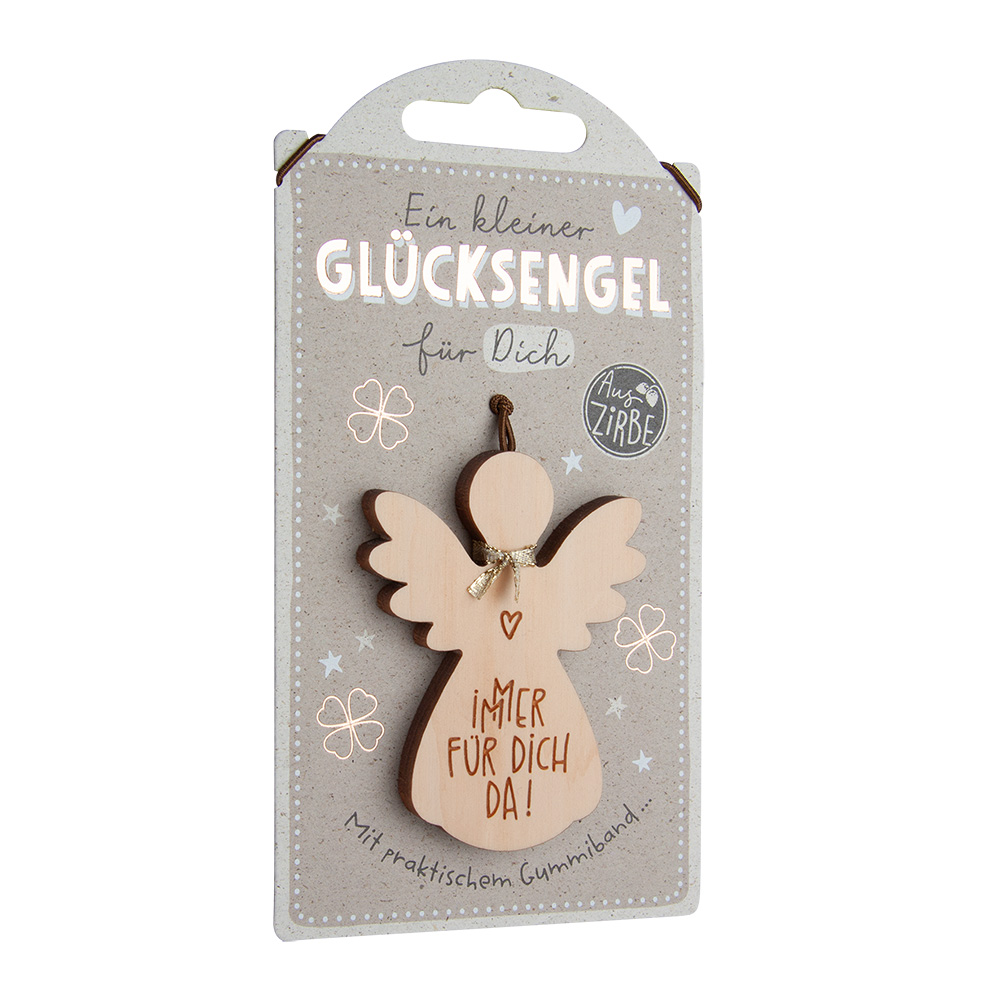 LuckyAngels - Engel aus Zirbe: "Immer für Dich..." LuckyAngels - Engel aus Zirbe: "Immer für Dich..."