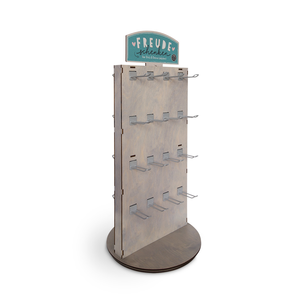 D6 Tischdisplay drehbar, Duo, D6-2434-12 D6 Tischdisplay drehbar, Duo, D6-2434-12