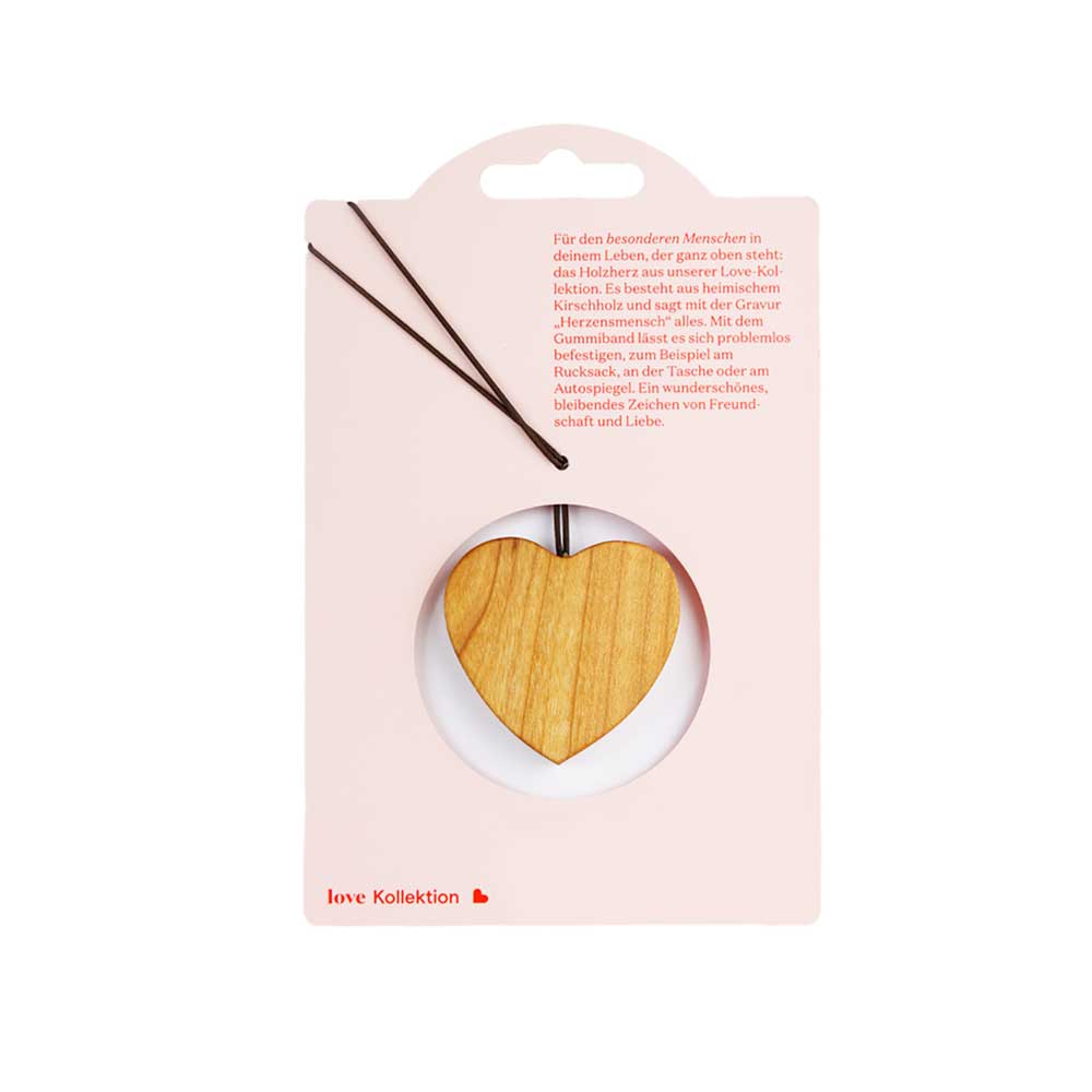 Herzanhänger "Herzensmensch"