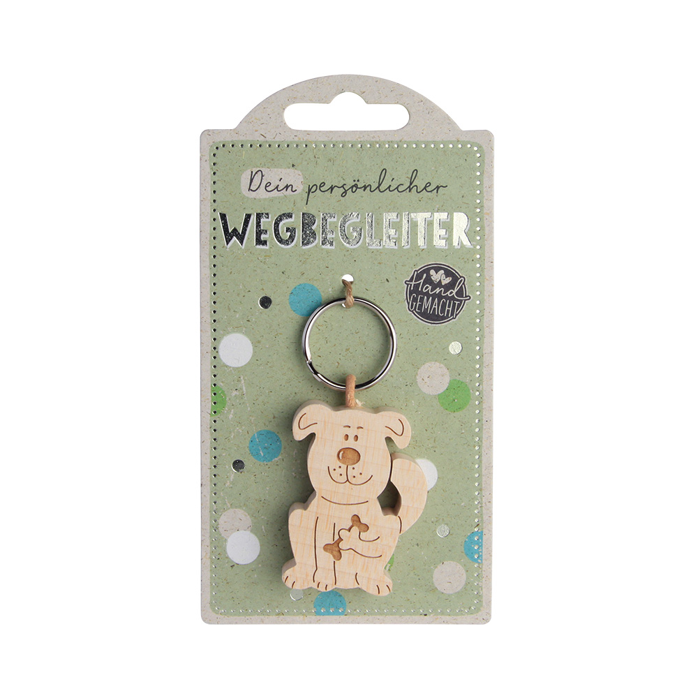 LuckyKeys: Hund sitzend LuckyKeys: Hund sitzend