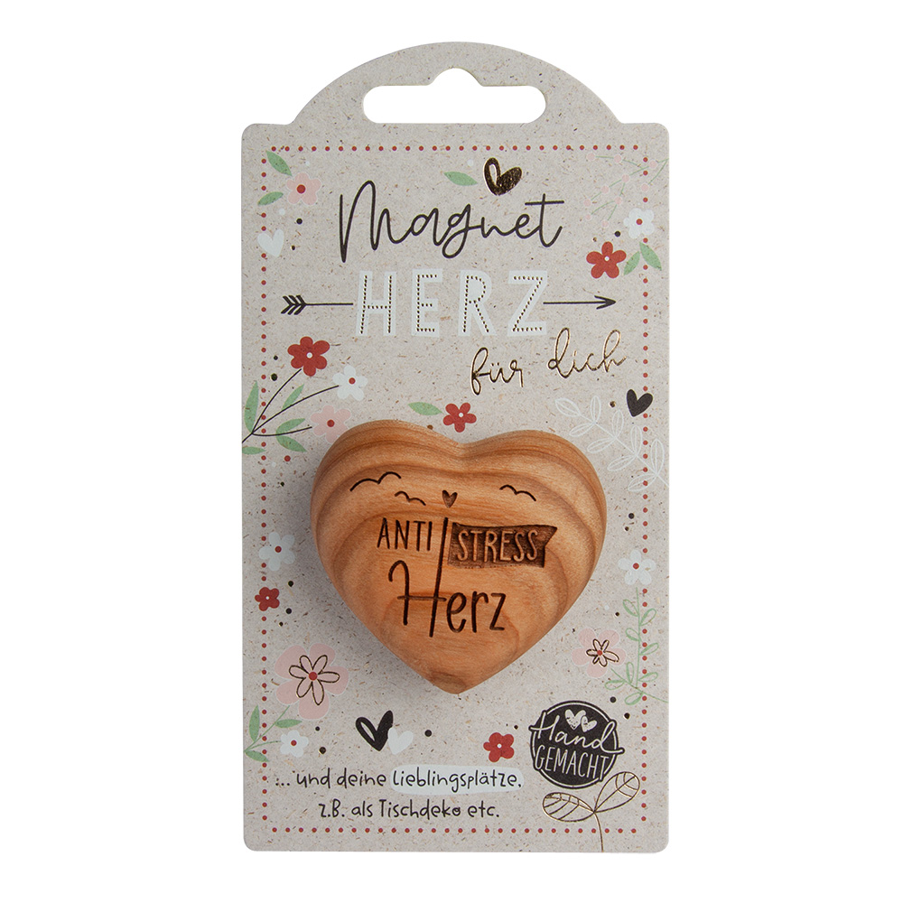 LovelyHearts - mit Magnet: "Anti-Stress Herz" LovelyHearts - mit Magnet: "Anti-Stress Herz"