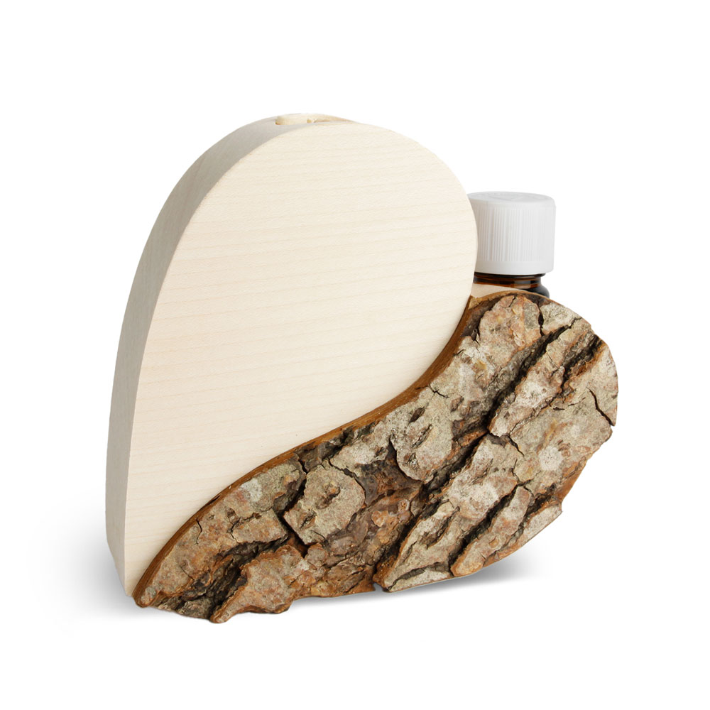 Duftherz Yin-Yang ohne Gravur