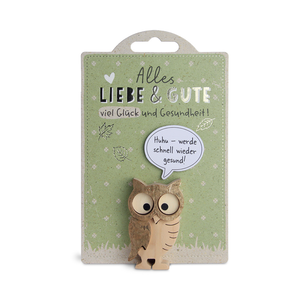 HappyAnimals - Alles Liebe…, Kauz: "Huhu..." HappyAnimals - Alles Liebe…, Kauz: "Huhu..."