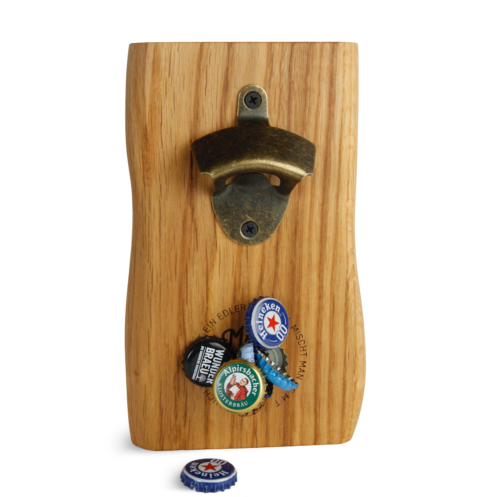 Flaschenöffner: "Malz und Hopfen"