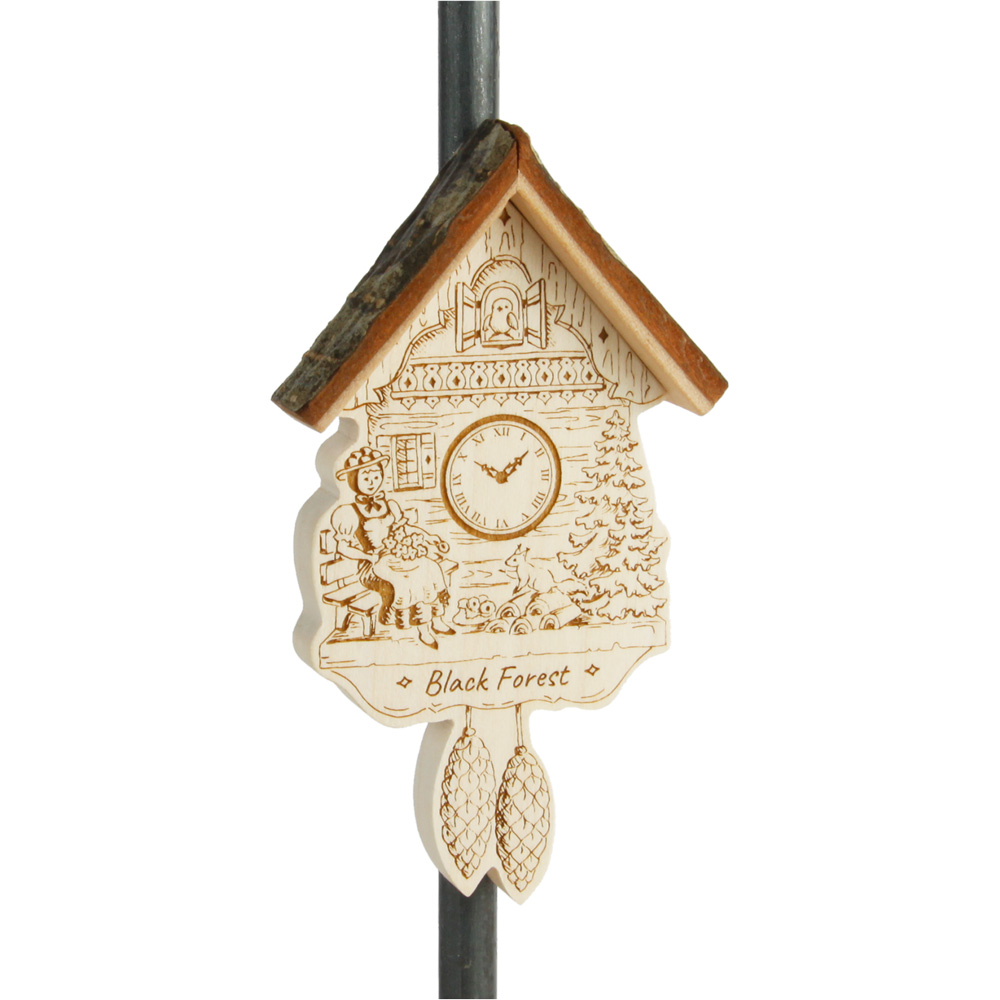 Kuckucksuhr mit Magnet "Black Forest" Kuckucksuhr mit Magnet "Black Forest"