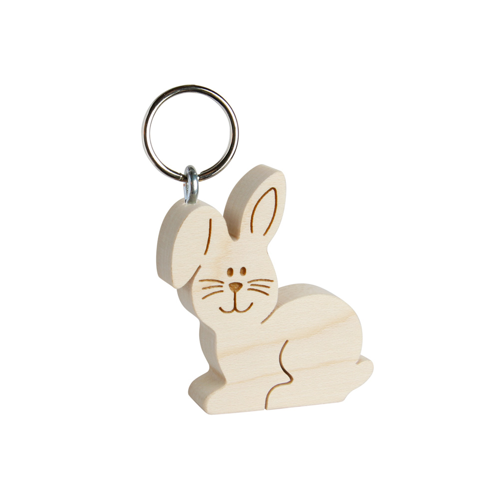 Schlüsselanhänger: Hase Schlüsselanhänger: Hase