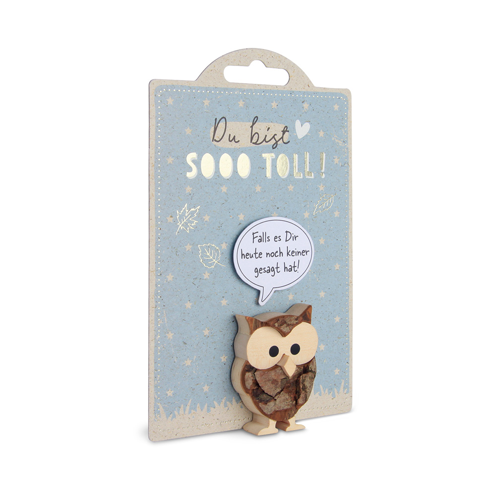 HappyAnimals - Du bist..., Eule: "Falls es Dir…" HappyAnimals - Du bist..., Eule: "Falls es Dir…"