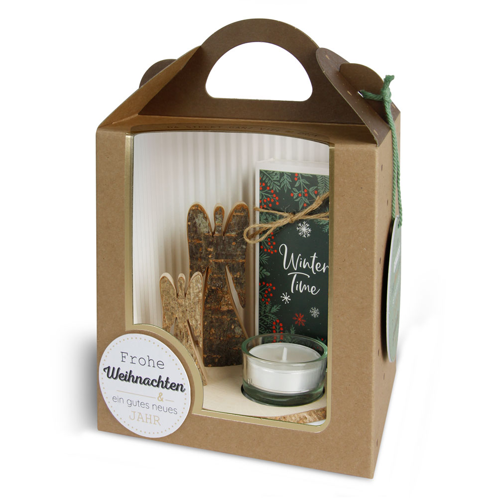 Geschenkbox: Lichterzauber "Himmlische Begleiter" Geschenkbox: Lichterzauber "Himmlische Begleiter"