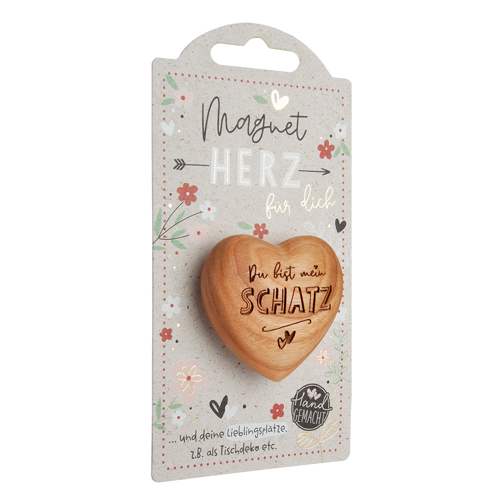 LovelyHearts - mit Magnet: "Du bist mein Schatz" LovelyHearts - mit Magnet: "Du bist mein Schatz"