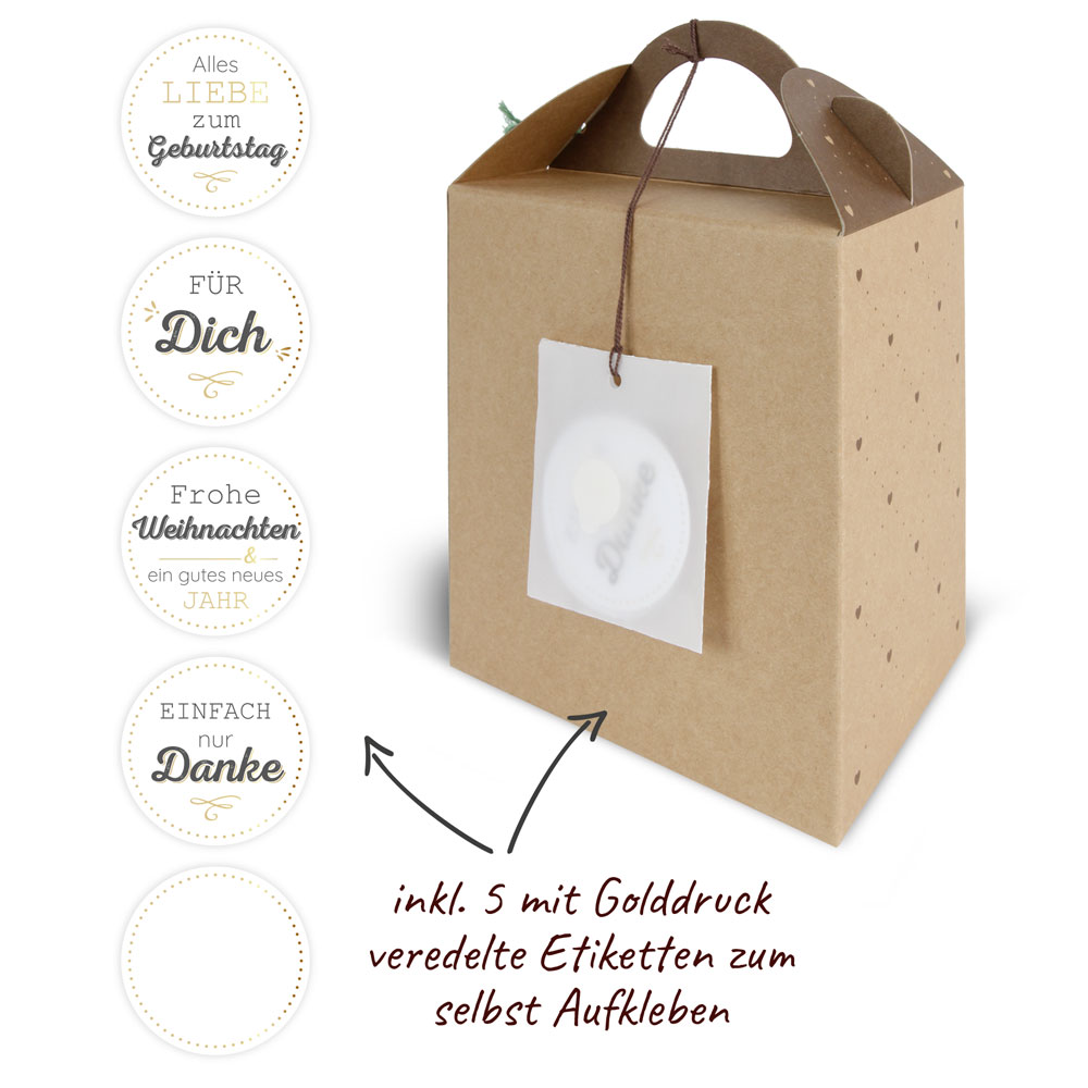 Geschenkbox: Möge das Glück mit dir sein