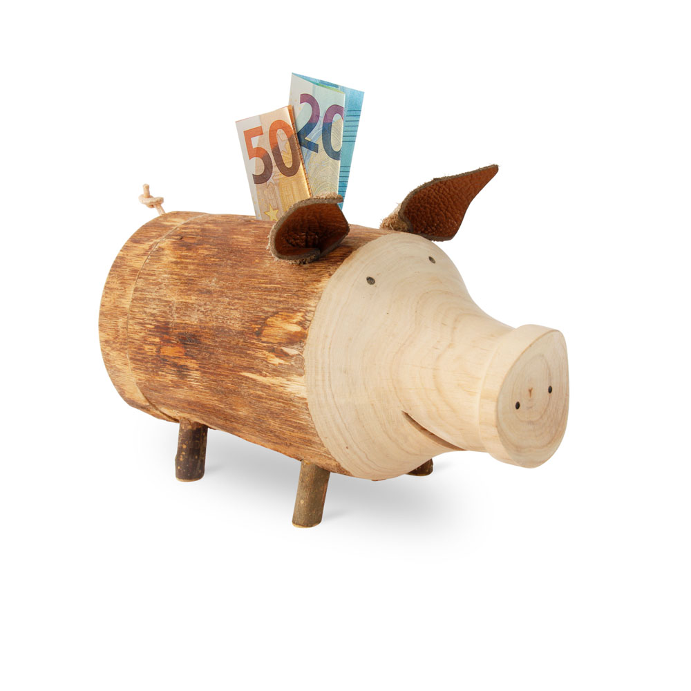 Sparschwein Rudi Gr. 1 ohne Rinde Sparschwein Rudi Gr. 1 ohne Rinde