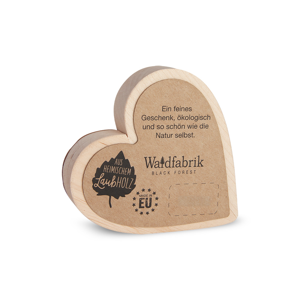 Rindenherz Yin-Yang Gr. 1: "Best Grandma in ..."