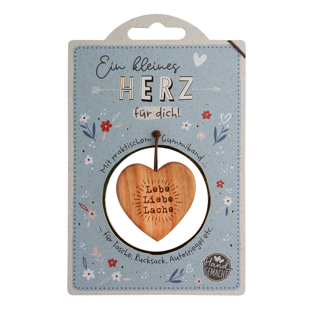 LovelyHearts - Herz aus Kirsche: "Lebe Liebe..." LovelyHearts - Herz aus Kirsche: "Lebe Liebe..."