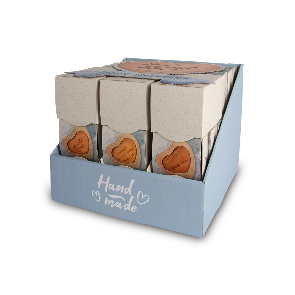 Display Herz Gr. 1 (bestehend aus 9 x 6 Herzen) Display Herz Gr. 1 (bestehend aus 9 x 6 Herzen)