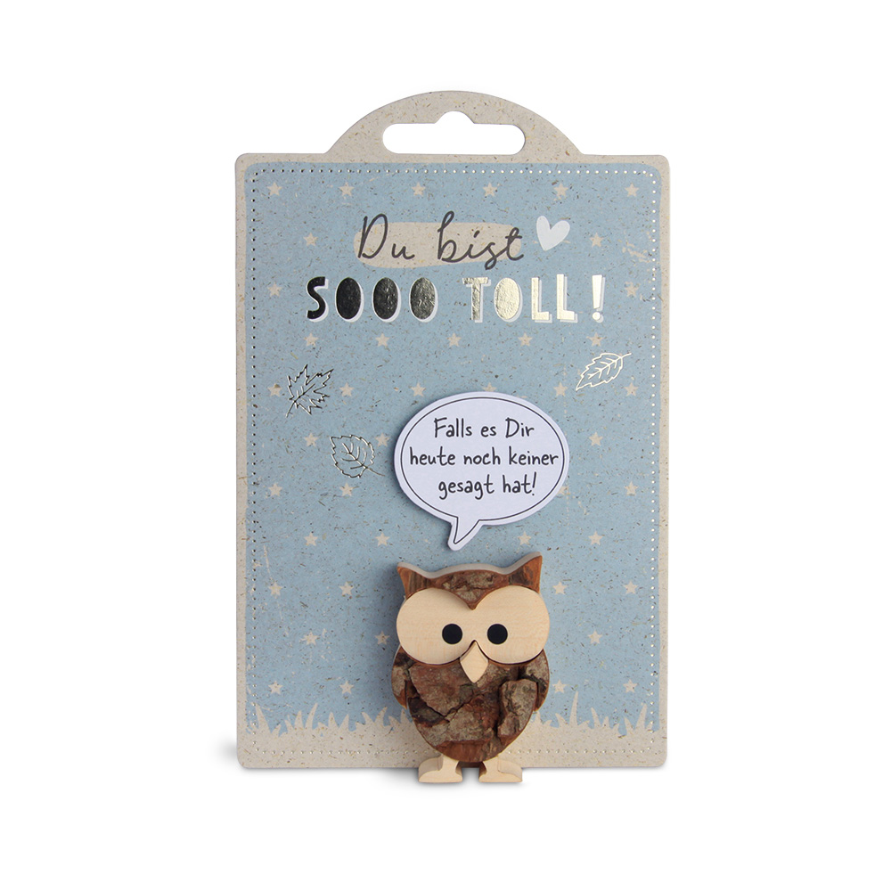 HappyAnimals - Du bist..., Eule: "Falls es Dir…" HappyAnimals - Du bist..., Eule: "Falls es Dir…"