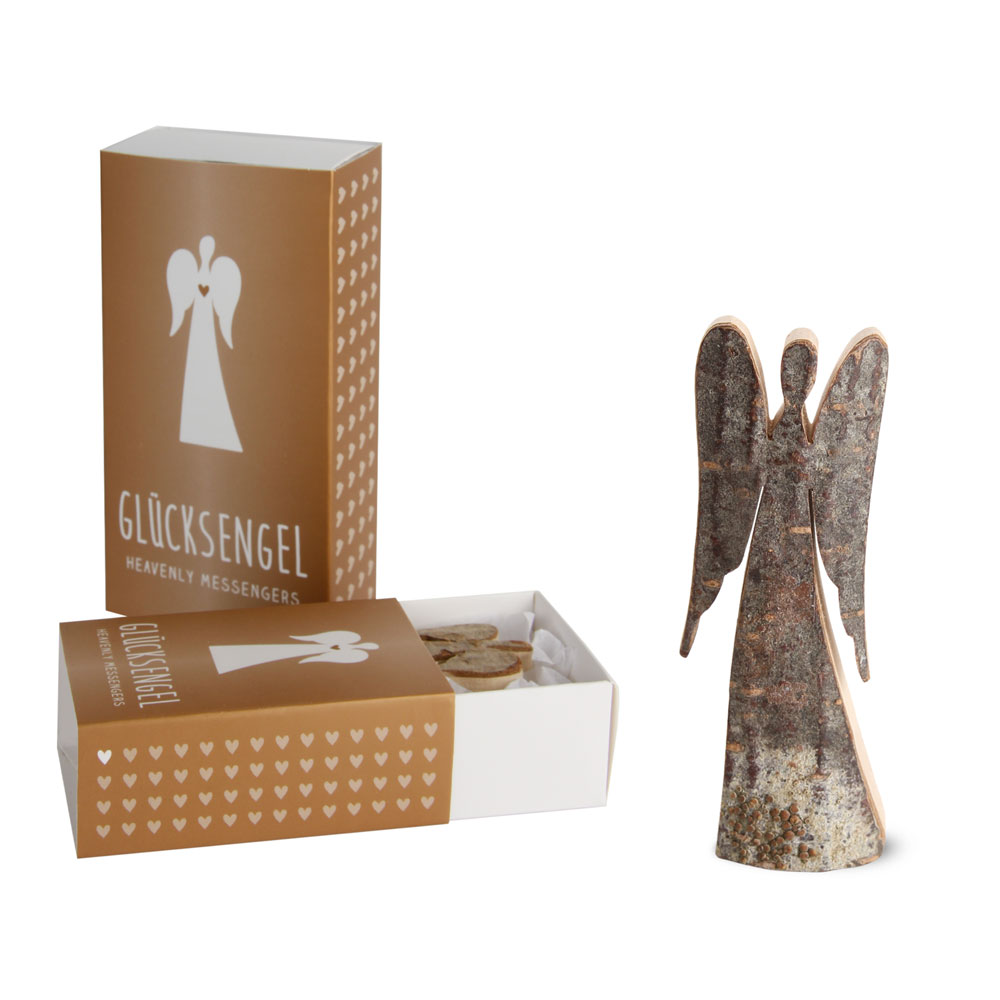 Rindenengel: Francesco Gr. 2, in Schiebeschachtel Rindenengel: Francesco Gr. 2, in Schiebeschachtel