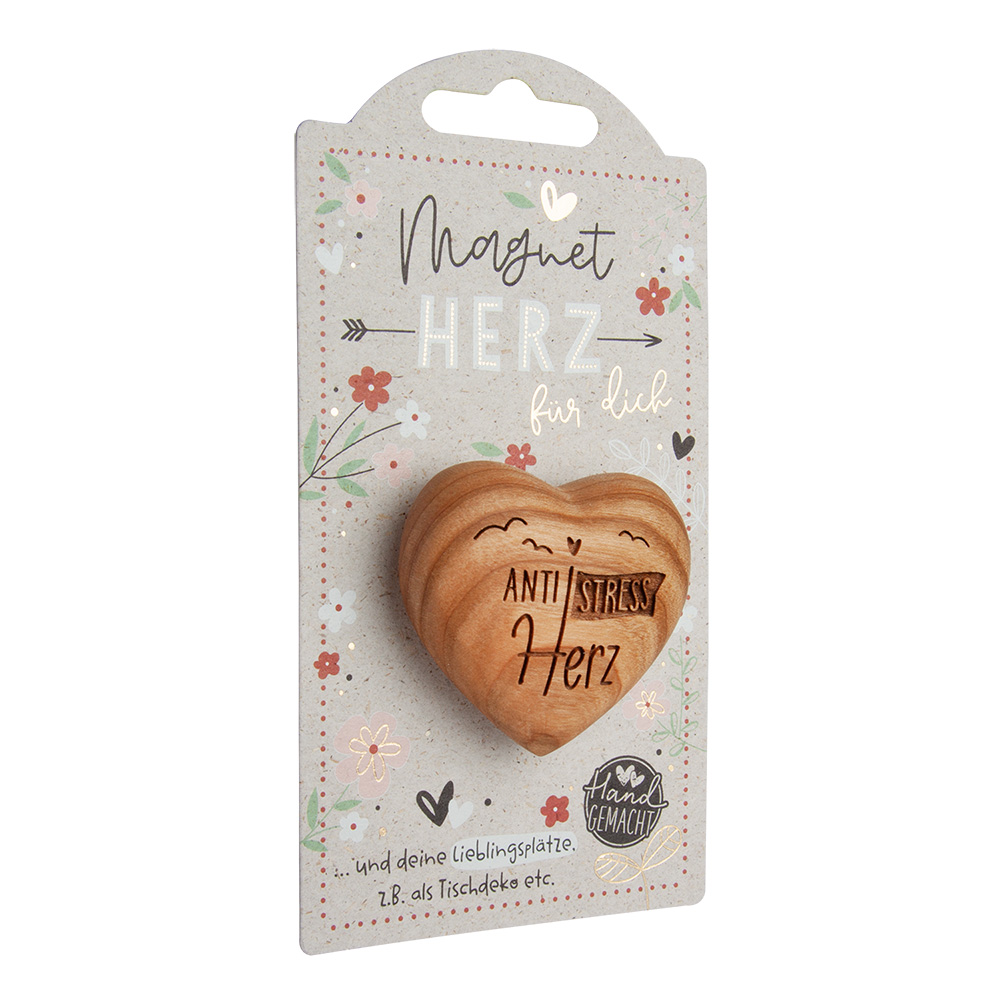 LovelyHearts - mit Magnet: "Anti-Stress Herz" LovelyHearts - mit Magnet: "Anti-Stress Herz"