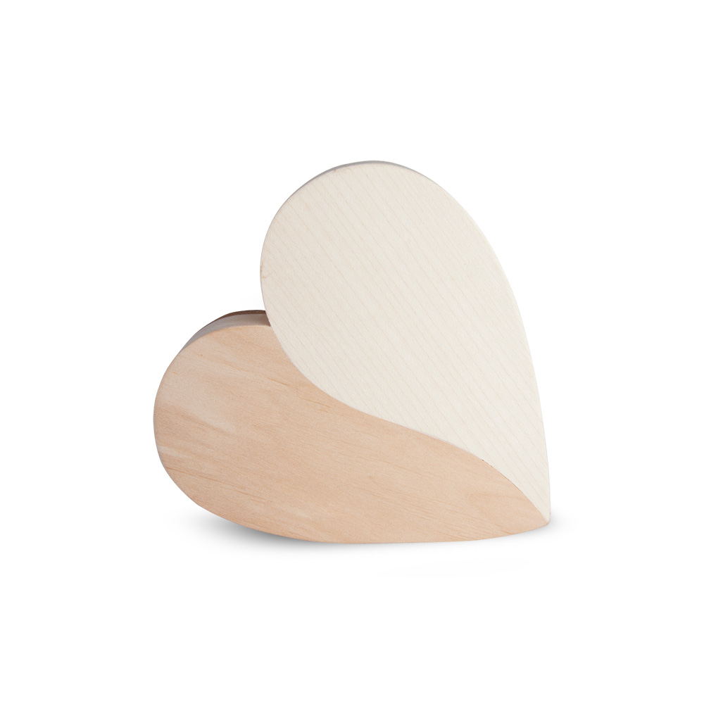 Rindenherz Yin-Yang Gr. 1: "Best Mom in the World"