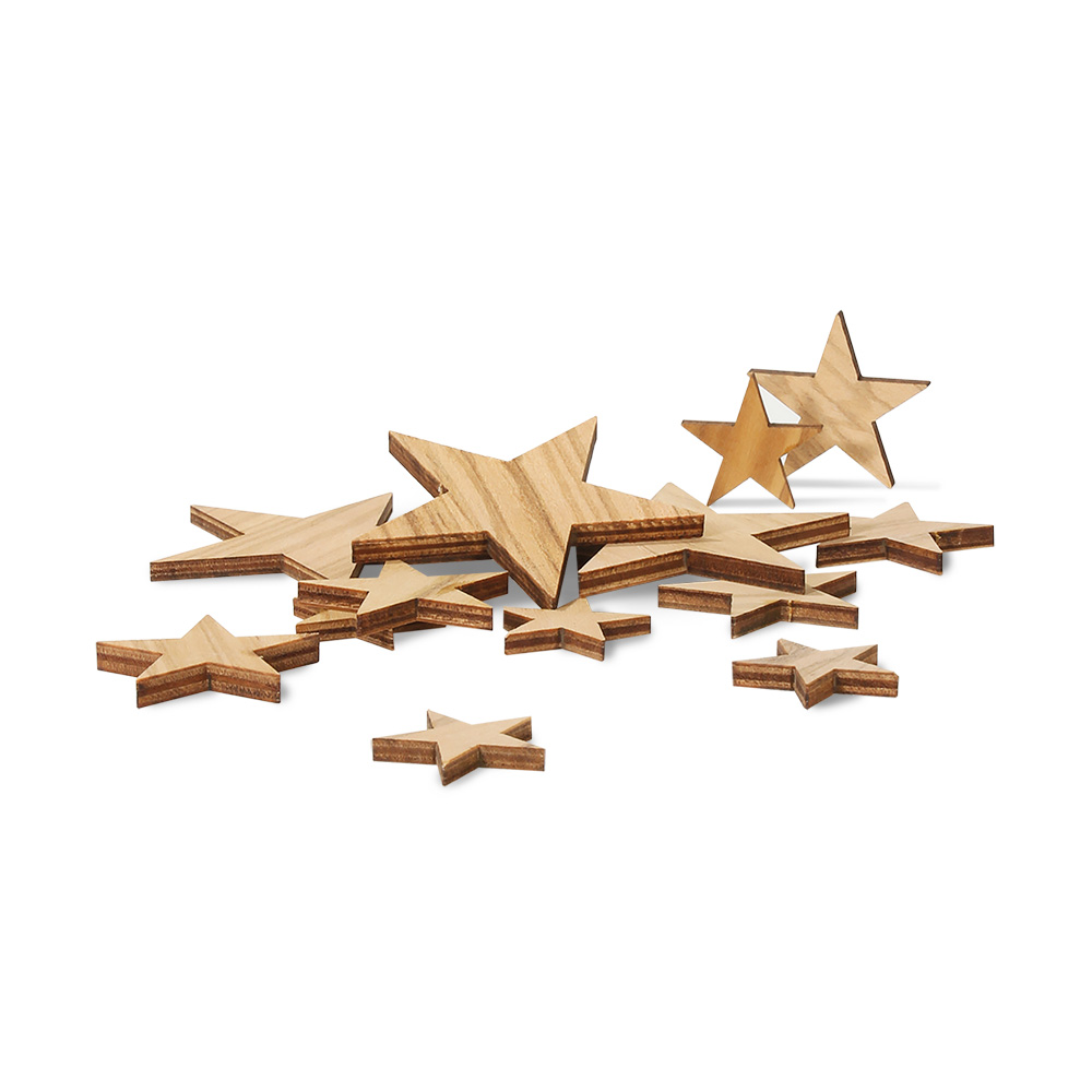 Sternenstreu (3x groß, 6x mittel, 6x klein) Sternenstreu (3x groß, 6x mittel, 6x klein)