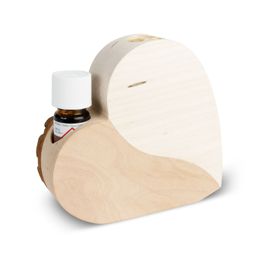 Duftherz Yin-Yang ohne Gravur