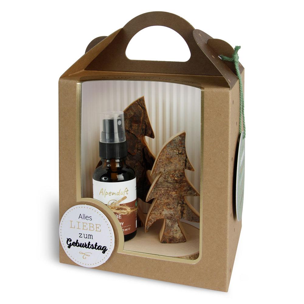 Geschenkbox: Duftmoment "Im Zirbenwald" Geschenkbox: Duftmoment "Im Zirbenwald"