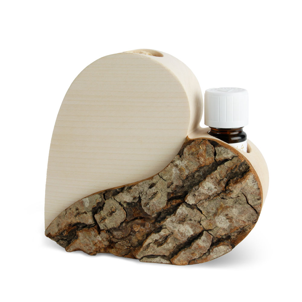 Duftherz Yin-Yang ohne Gravur