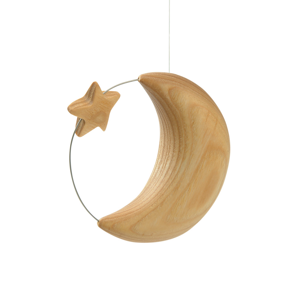 Mond mit Stern geschliffen Gr. 1 Mond mit Stern geschliffen Gr. 1