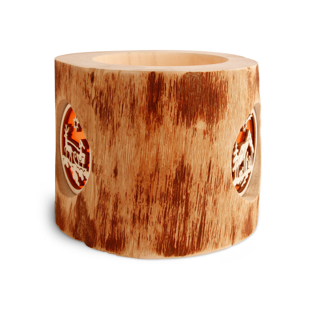 Stimmungsleuchter Gr. 1 ohne Rinde 3 Weihnachtsm.. Stimmungsleuchter Gr. 1 ohne Rinde 3 Weihnachtsm..