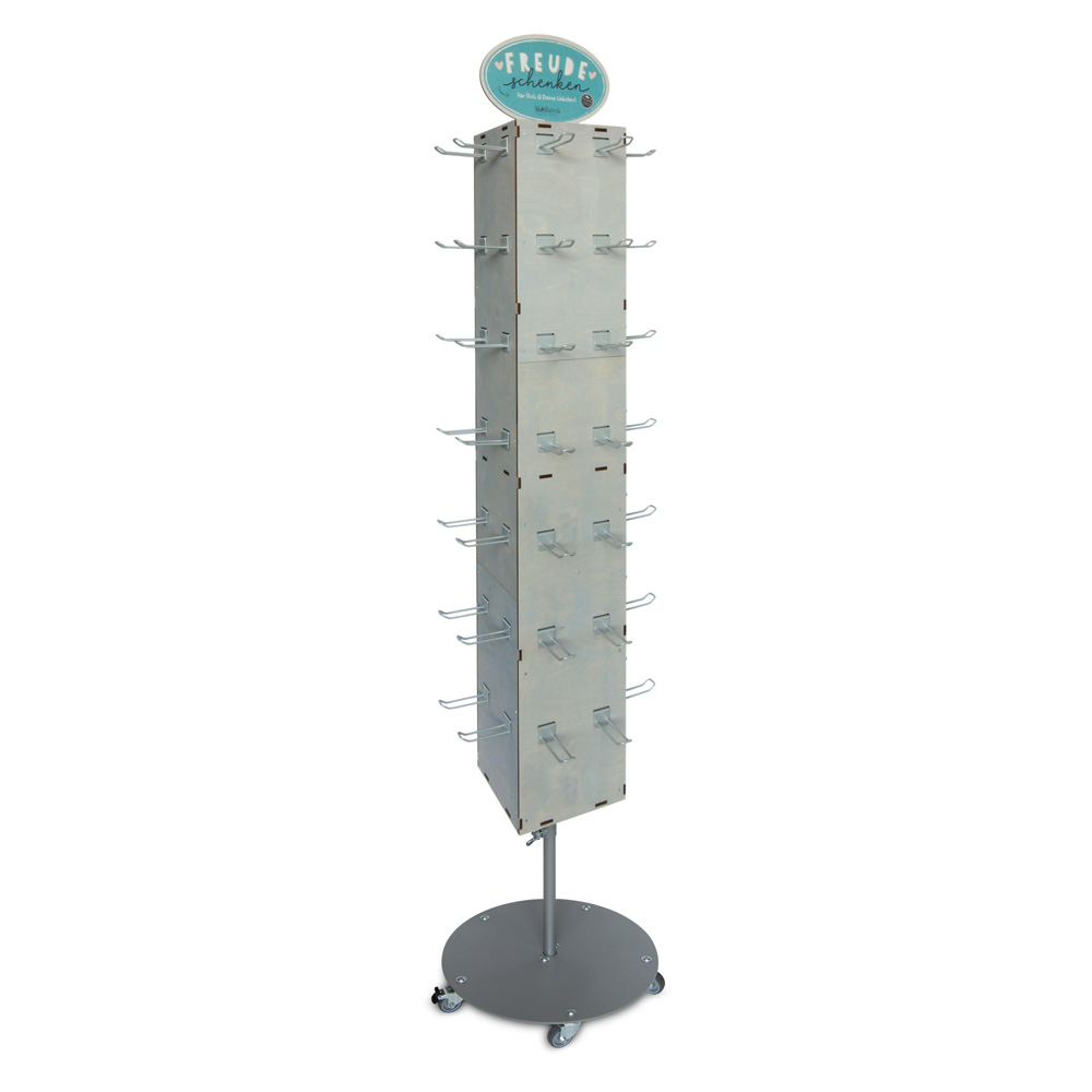 D8 Bodendisplay drehbar, Quattro doppelt, D8-472-2 D8 Bodendisplay drehbar, Quattro doppelt, D8-472-2