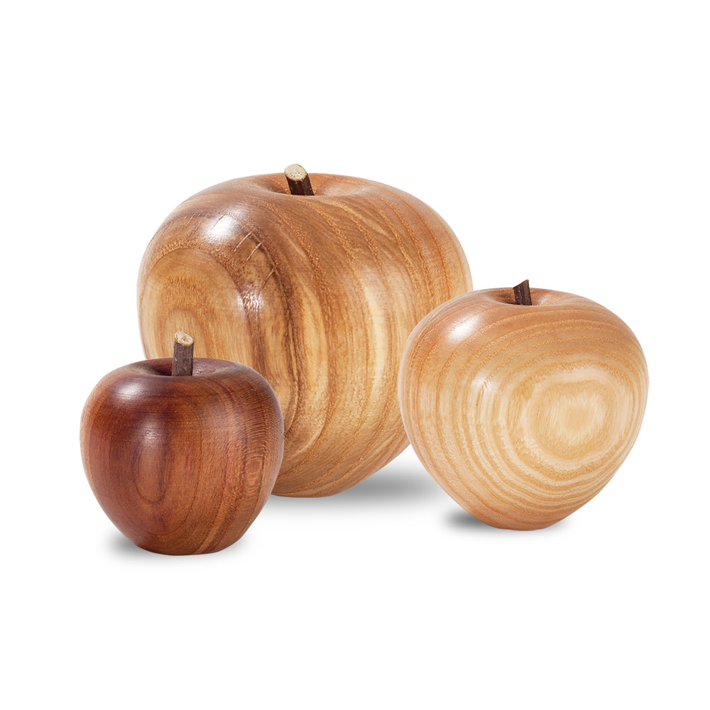 Gedrechselter Apfel Gr. 2 Gedrechselter Apfel Gr. 2